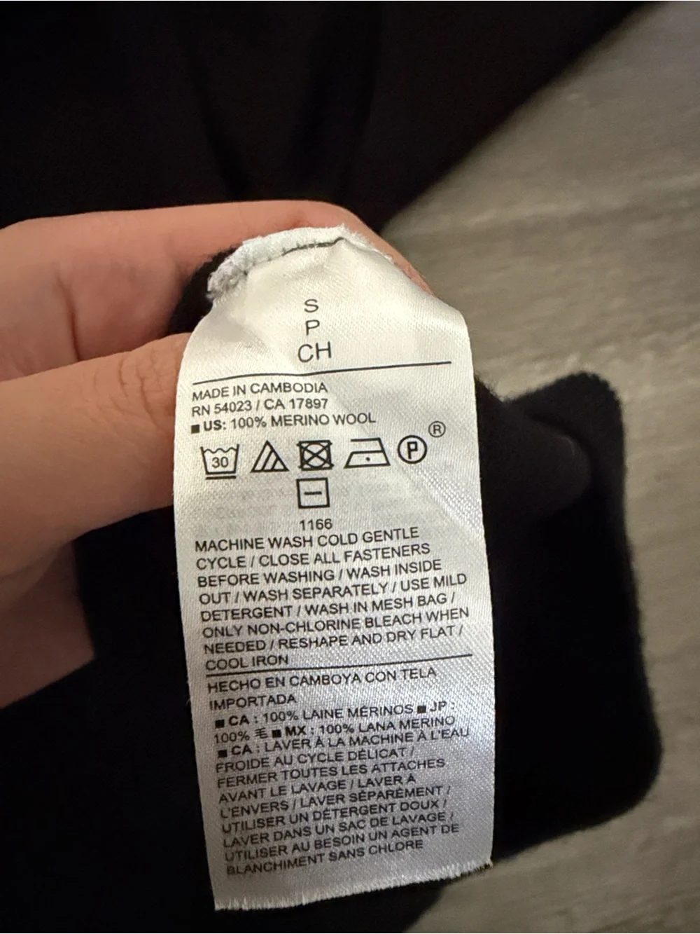 Banana republic merino quarter zip sweater